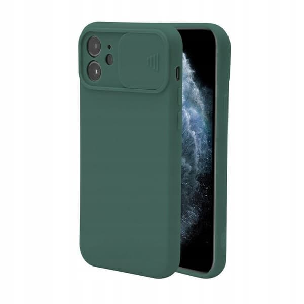 Bagcover til Samsung A50 grøn + 9H GLAS