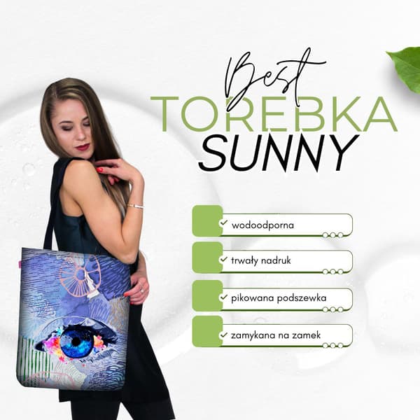 SUNNY canvasväska - Eye