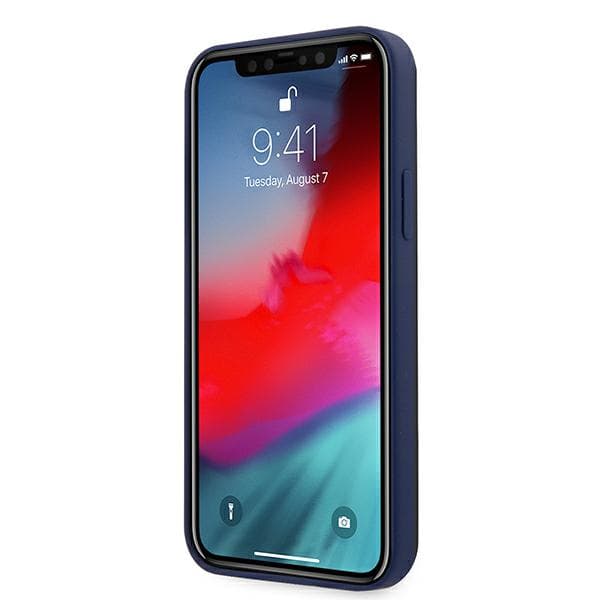 Tone On Tone Mini Silikone Etui til iPhone 12 Pro Max, Marineblå