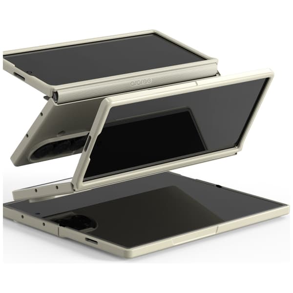 Araree Aero Flex M MagSafe Qi2 Etui til Galaxy Z Fold7 Sort
