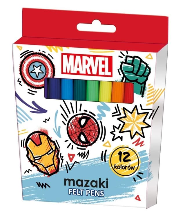 Avengers tuscher 12 farver
