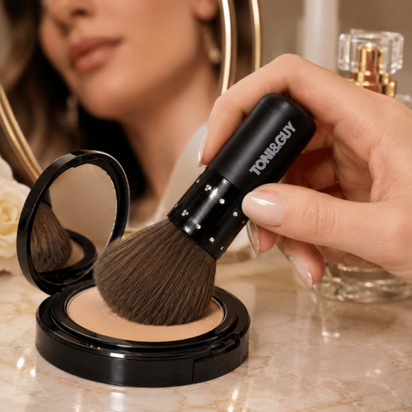 Stor pudderfoundation makeupbørste M07
