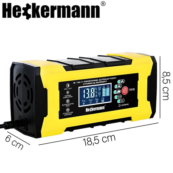 Heckermannin 12V/24V autolaturi