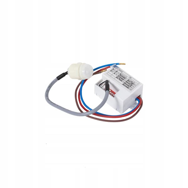 MINI SKYMNINGSRÖRELSESENSOR LED PIR 360° SENSOR AKS