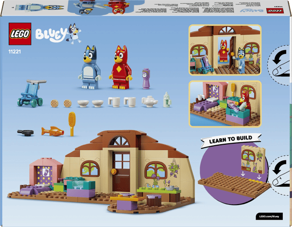 Lego Bluey School med Ryžyk och Blue 106 bitar (11221)
