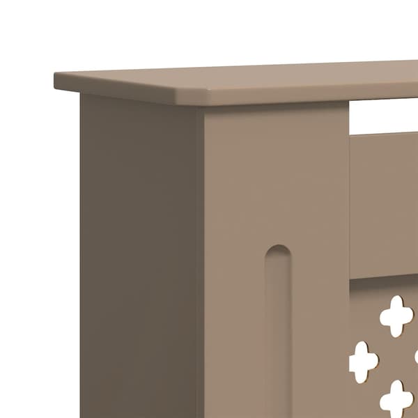vidaXL Radiatorskydd, MDF, 205 cm
