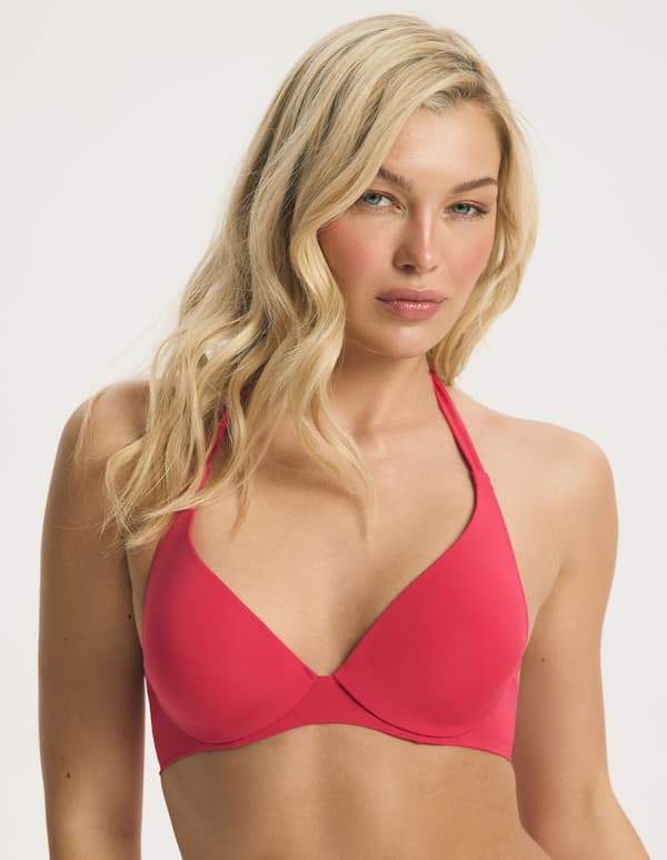 Esotiq BASE Vadderad Bikinitopp | Intensivrosa 75D