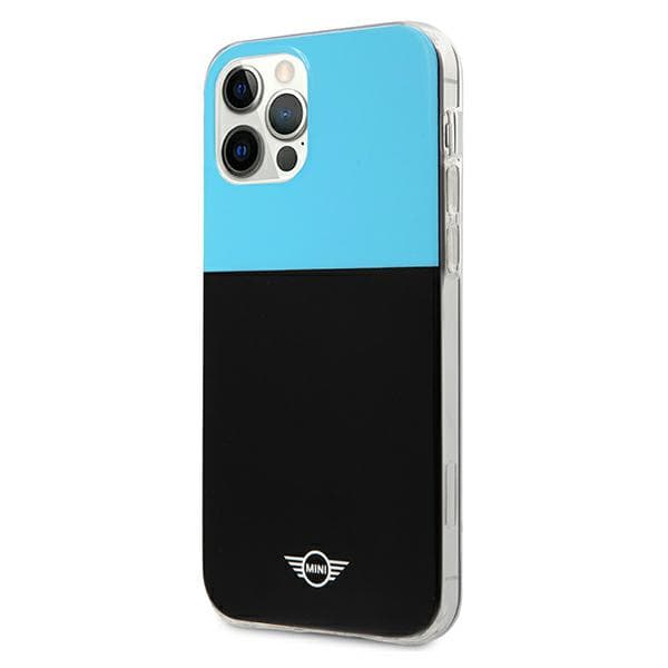 Mini Color Block-cover til iPhone 12/12 Pro, blå