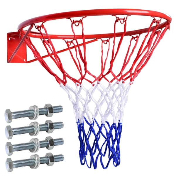 TOSSER basketkorg med nät 45 cm
