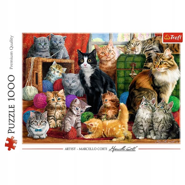 10555 1000 kattmøde puslespil