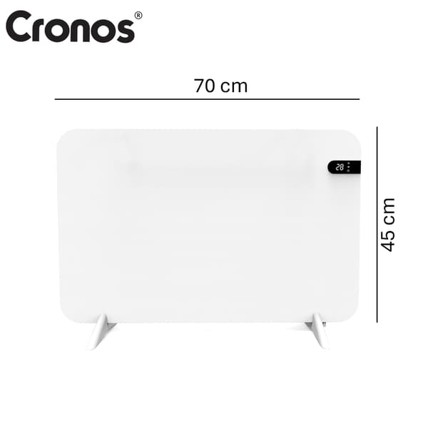 Cronos WFH-450TW6 valkoinen sähkölämmitin