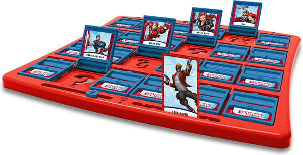 Vindende træk Gæt hvem? Marvel Superheroes brætspil (græsk version)