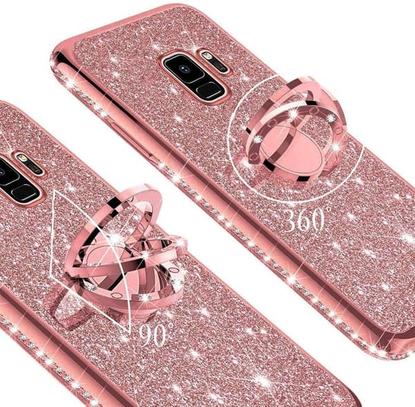 ERBORD Bling-cover til Samsung Galaxy S9
