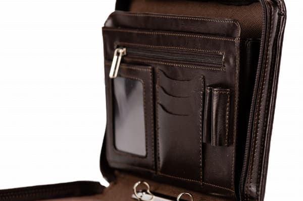 Elegant A5-taske lavet af øko-læder - Unisex konferencemappe | Shop Centrum Modnych Bagek