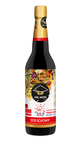 MR.MING | Sojasås | LÄTT | 625 ml