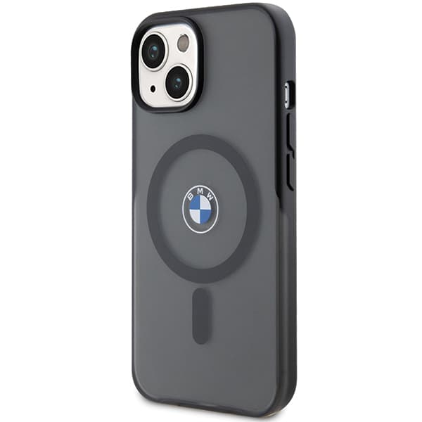 BMW IML Signature MagSafe-etui til iPhone 15 Plus, sort