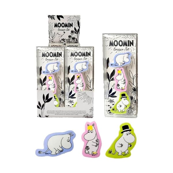 PKSTA388 Mumin Suddgummi Set med 3