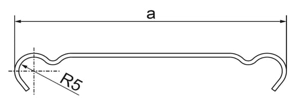 BAKS Stålkanalskydd PKR 2m 10cm