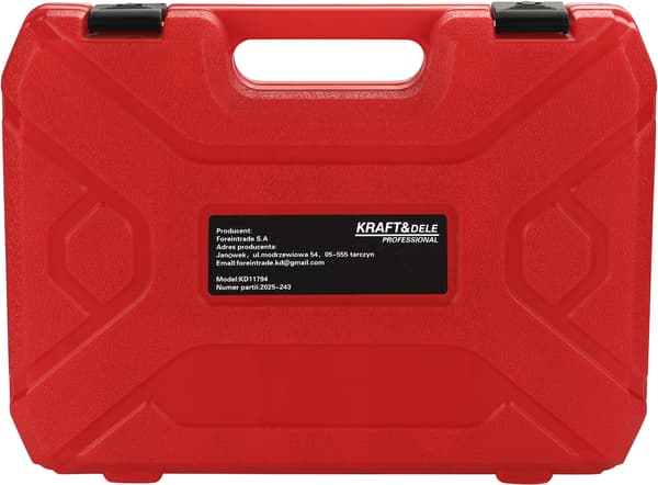 Iskuhylsysarja 20 kpl 1/2" 10-38 mm KD11794