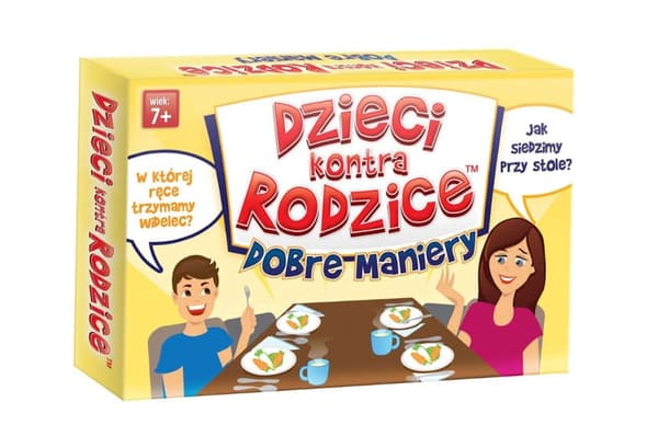 Børn vs. forældre Gode manerer brætspil Kænguru