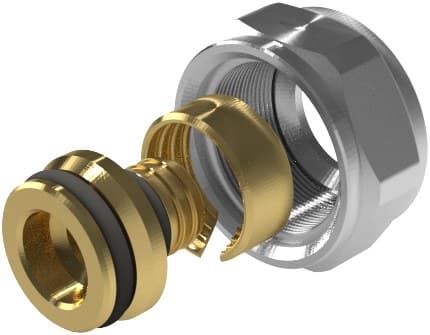 Messingforskruning GW ultraLINE - 16 G3/4"