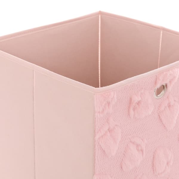 Fraiz förvaringslåda 30 x 30 cm rosa