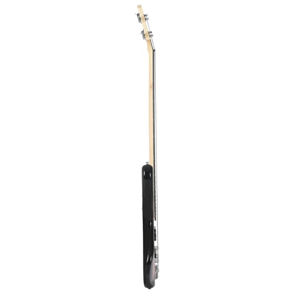 vidaXL Nybörjarbasgitarr med väska, brun, 4/4, 46"