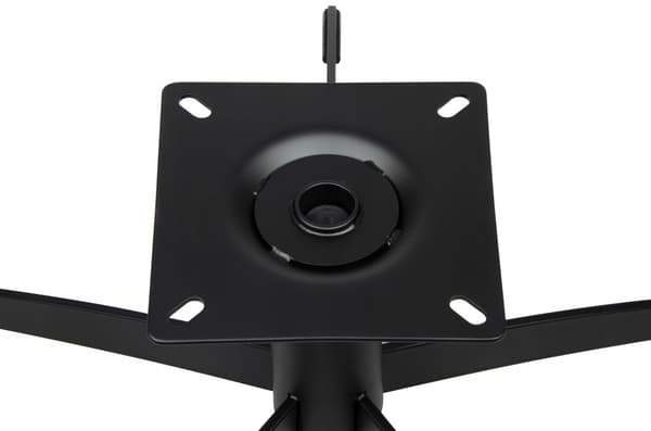Drejebase til drejestol, mat sort, stærk, SCB004, 704 mm