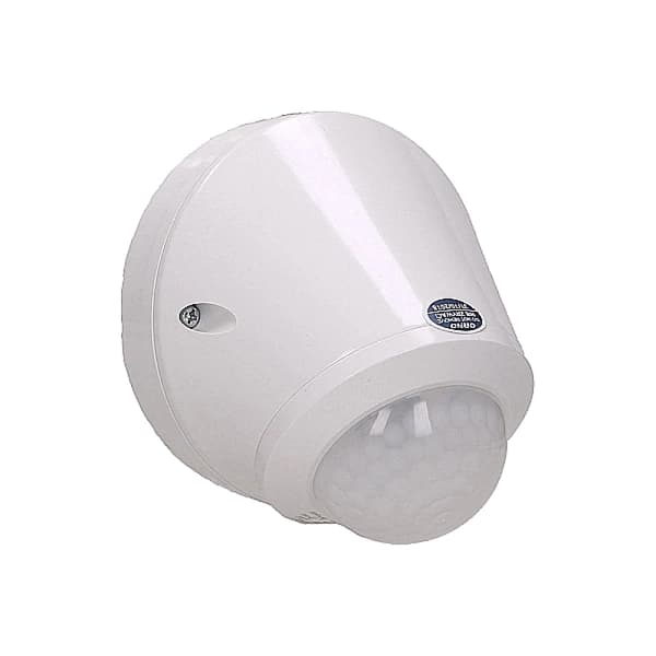 Utomhus LED Skymningssensor Vägg 360 grader 800W Ytmonterad Vit