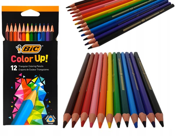 BIC EVOLUTION MÅLGJORDSPENNA 12 FÄRGER 9157