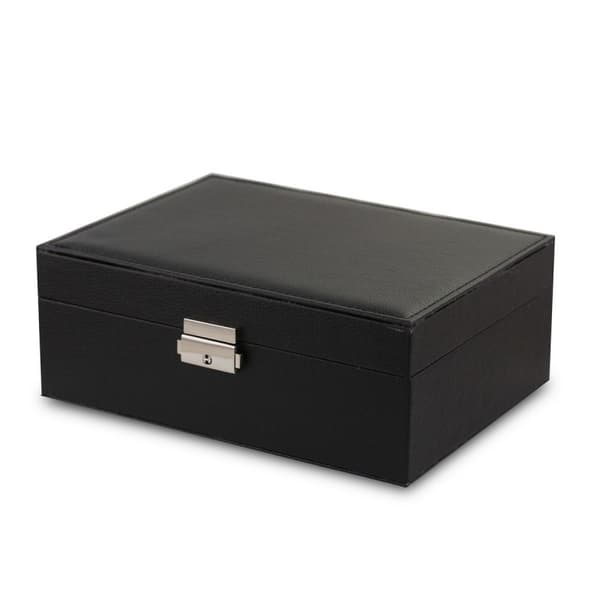 Smykkeskrin, etui, organizer, sort æske PD155CZ