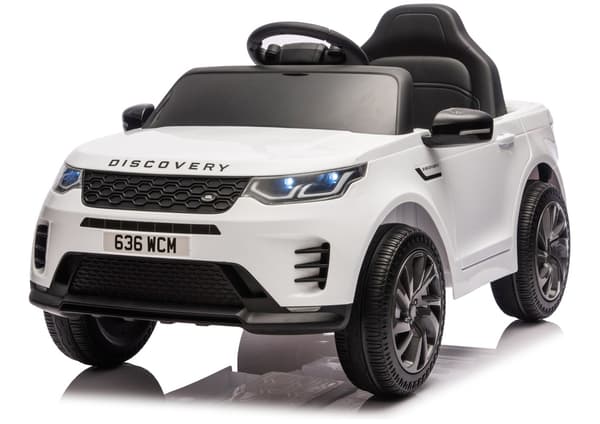 Land Rover Discovery DLS-K06 Vit batteridriven bil