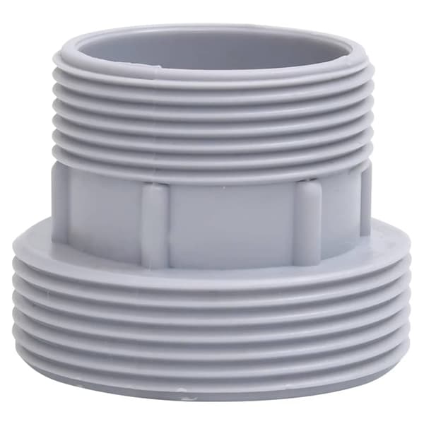 vidaXL Poolslangkopplingar, 2 st, plast