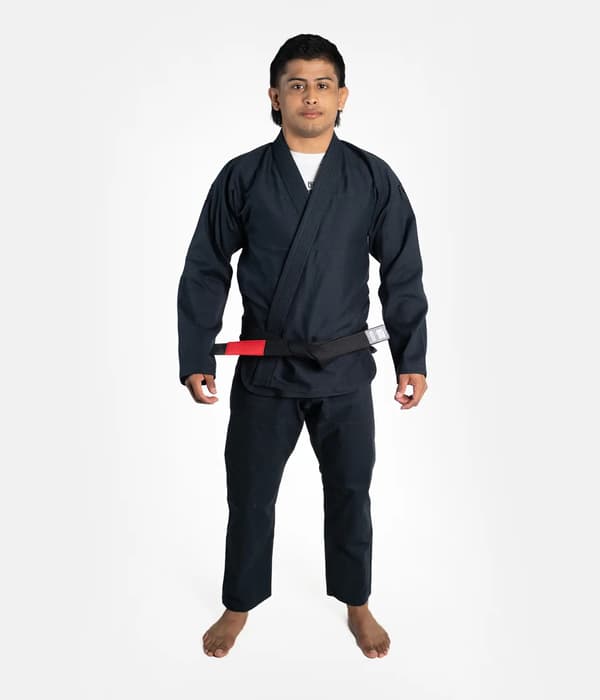 Progress Kimono/Gi BJJ Herr The Academy Grå + Vit Bälteset A2
