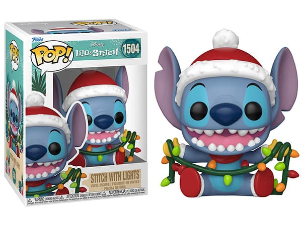 Funko POP Lilo & Stitch 1504 Stitch med lys samlerfigur