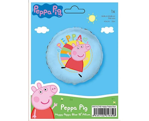 FX Peppa sininen folioilmapallo 46 cm