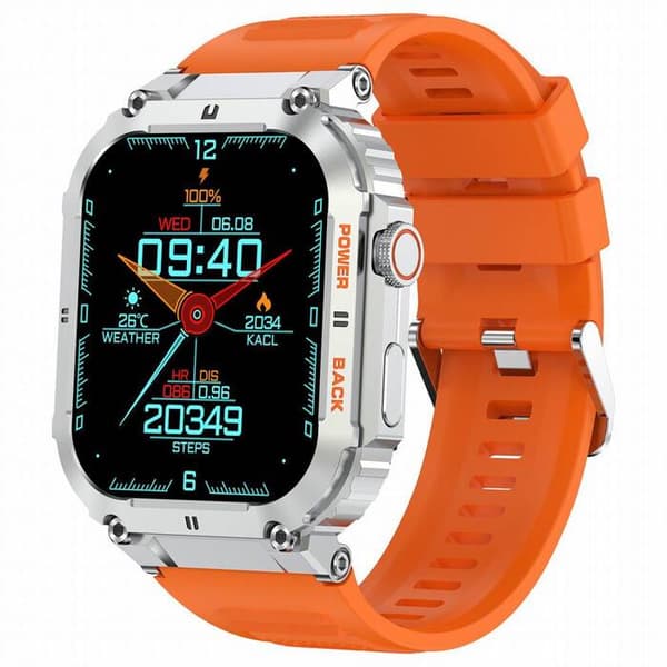 Herr smartwatch GRAVITY GT6-4 - Utföra samtal, Sömnmonitor (sg020d)