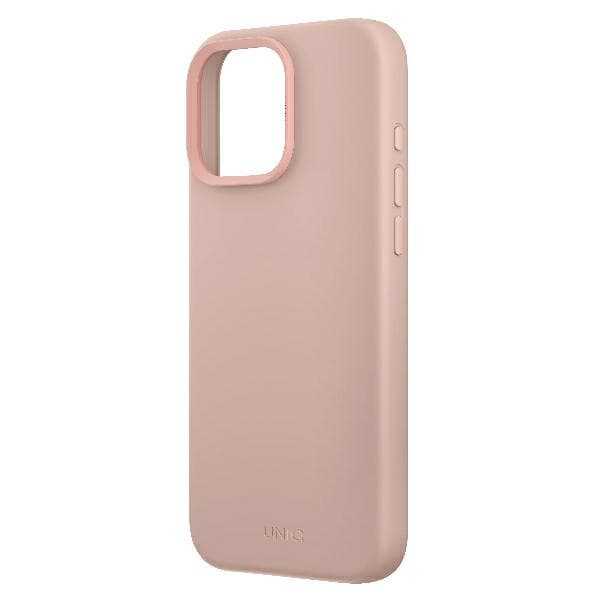 UNIQ Lino Hue MagSafe-etui til iPhone 16 Pro Max, lyserød