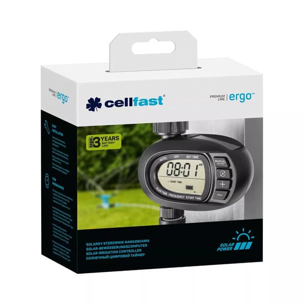 Cellfast solvandingscontroller Ergo 52-590 automatisk vanding