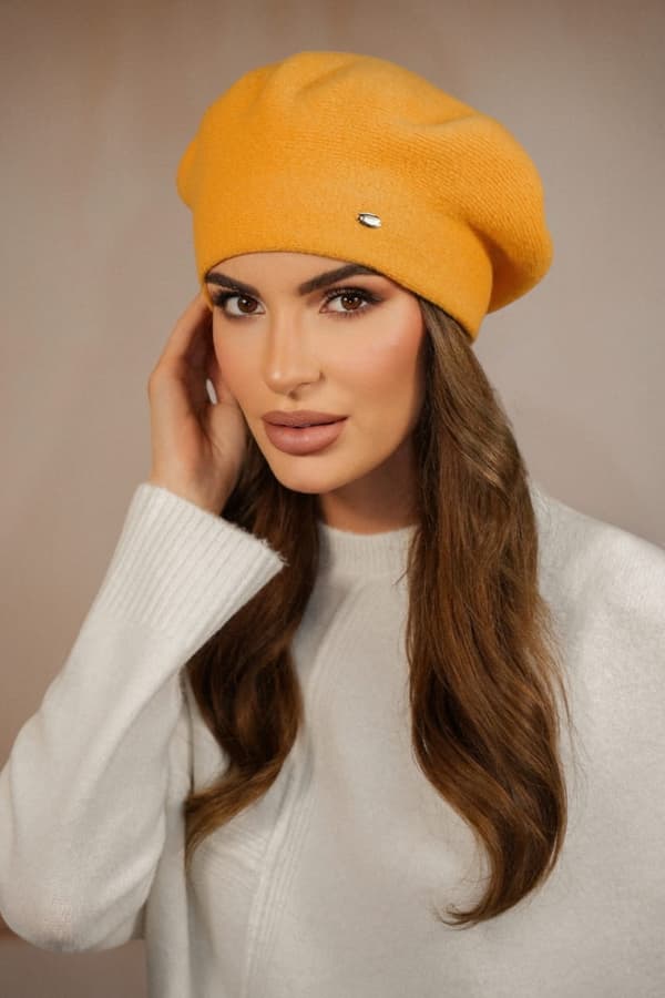 Dame vinteruldberet, citronfarvet - Kiang
