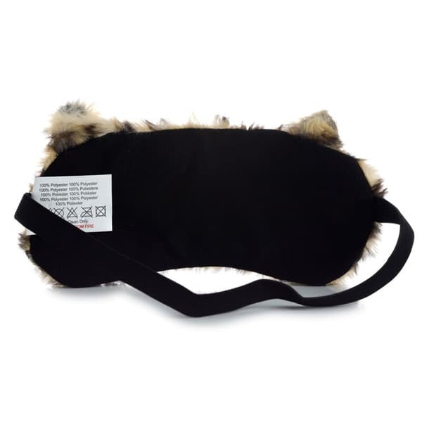 PKEPP35 Plysch Leopard Ögonmask