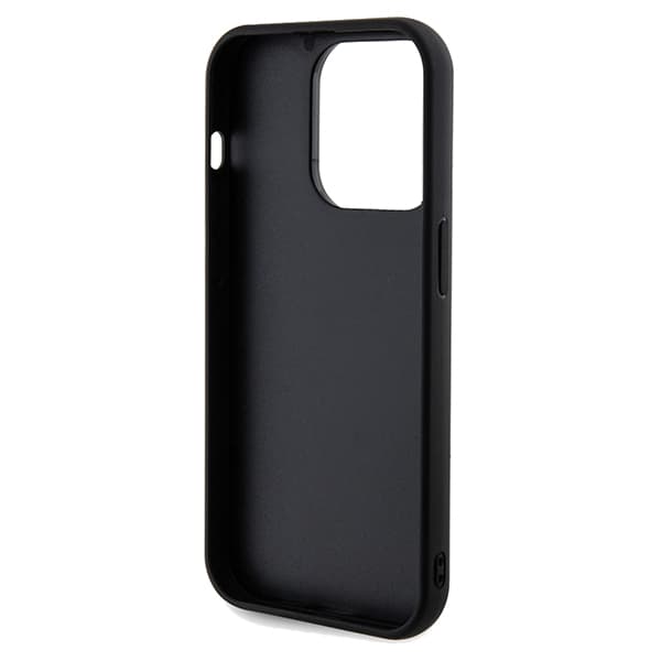 Guess Sequin Script Metallskal till iPhone 14 Pro Max, Svart