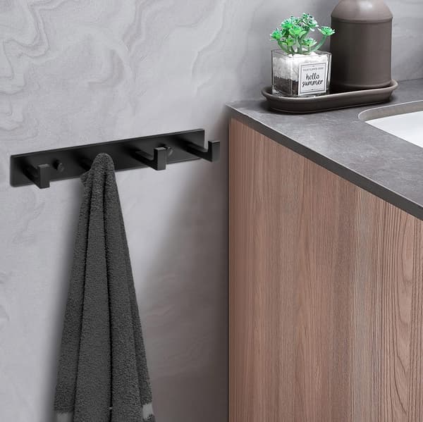 Tessera loft håndklædestativ, sort