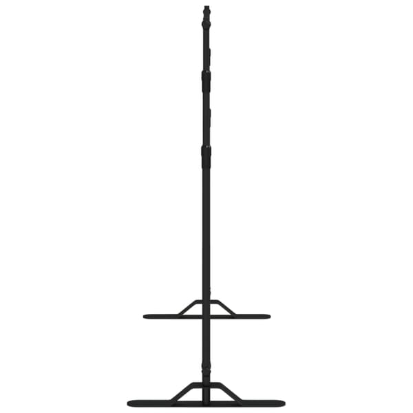 vidaXL baggrundsstativer, 2 stk., sort, 254x243 cm, stål