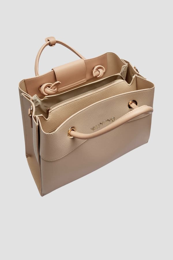 Valentino Beige Alexia Shopperväska