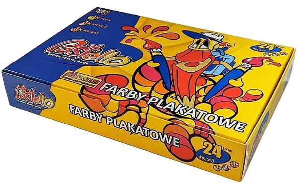 Plakatmaling 20 ml 24 farver
