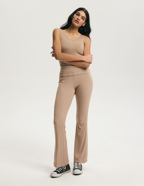 CLEAR Esotiq damebukser | beige M