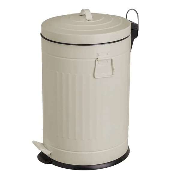 Retro affaldsspand 20 L beige