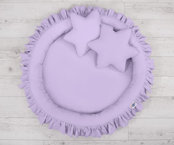 Leikkipesä röyhelöillä - Violetti