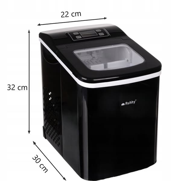 Hem Isbitsmaskin Isbitsmaskin Distributör 12kg/24h LCD